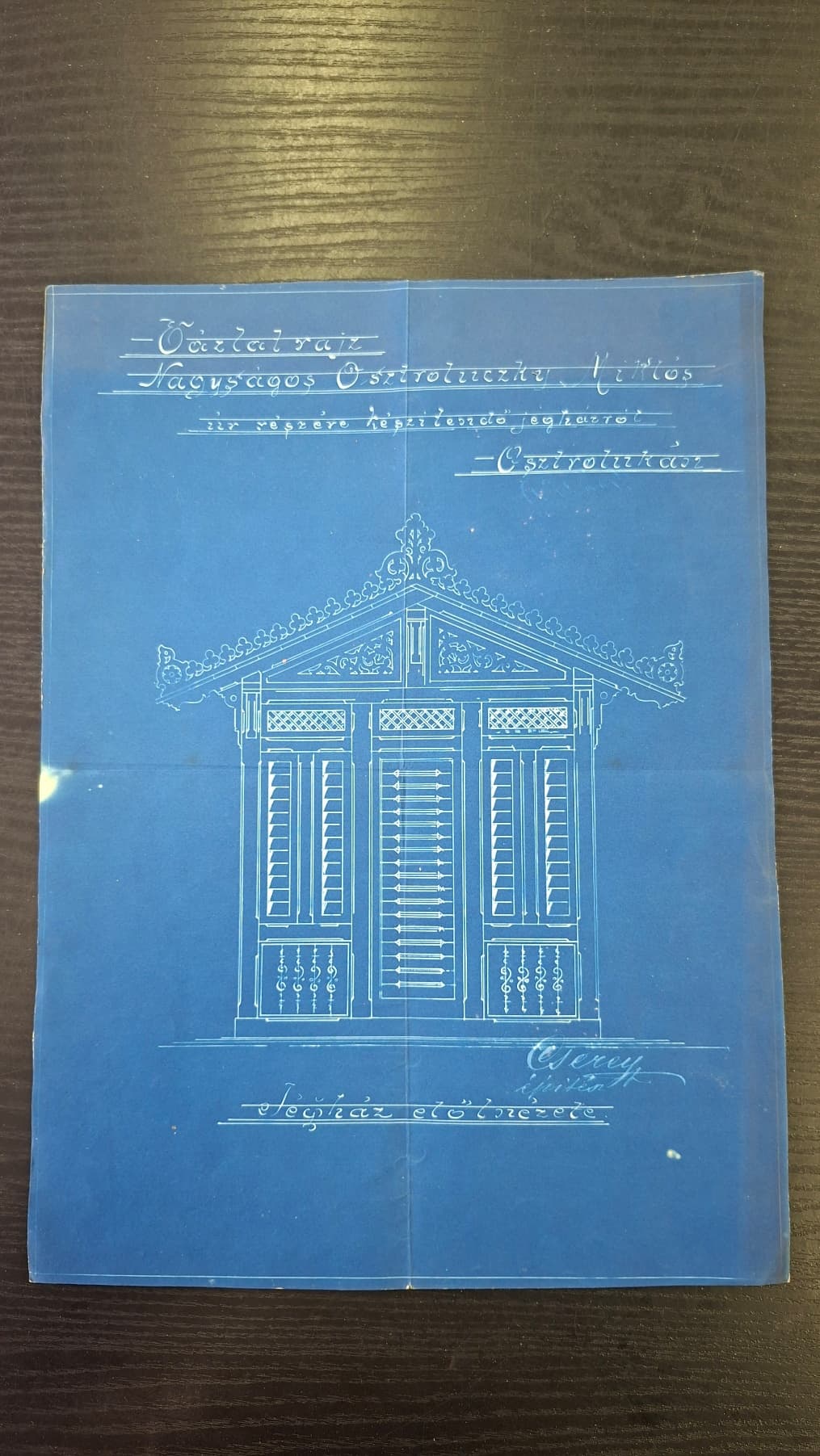 Historický architektonický plán
